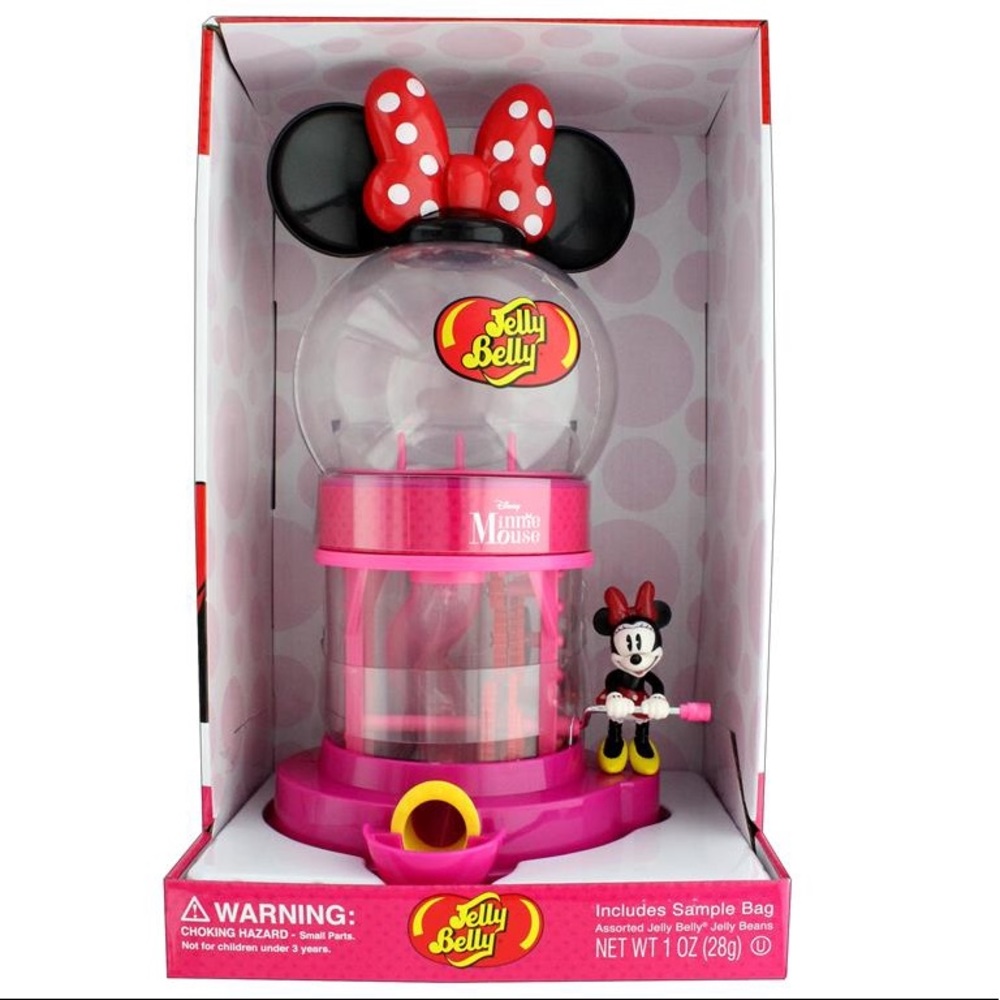 NWT Jelly Belly Minnie Mouse Jelly Bean Dispenser